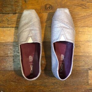 Tom’s Classic Purple Sparkle Stripe